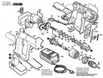 Bosch 0 603 932 660 Psr 7,2 Ve-2 Cordless Screw Driver 7.2 V / Eu Spare Parts